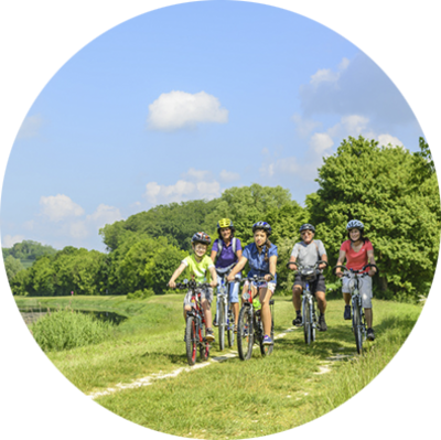 Bike tour in the countryside